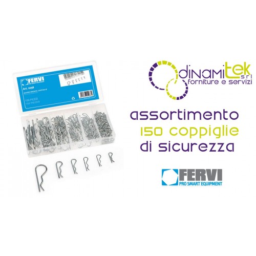 0298 - FERVI SAFETY COTTER PIN ASSORTMENT