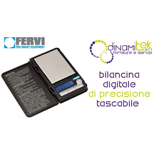 B031 BALANCE DE POCHE NUMÉRIQUE DE PRÉCISION 100 G X 0,01 G FERVI