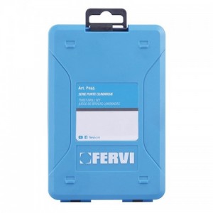 FERVI P045 SERIE PUNTE CILINDRICHE HSS 19 PZ 1-10MM DIN 338/N Dinamitek 3
