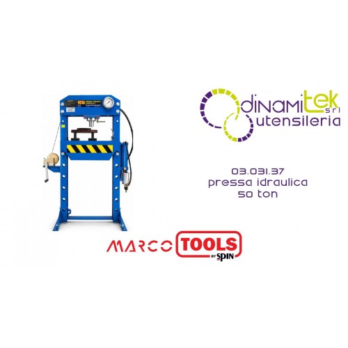 SPIN MARCO TOOLS 03.031.37 PRESSA IDRAULICA 50 TON Dinamitek 1