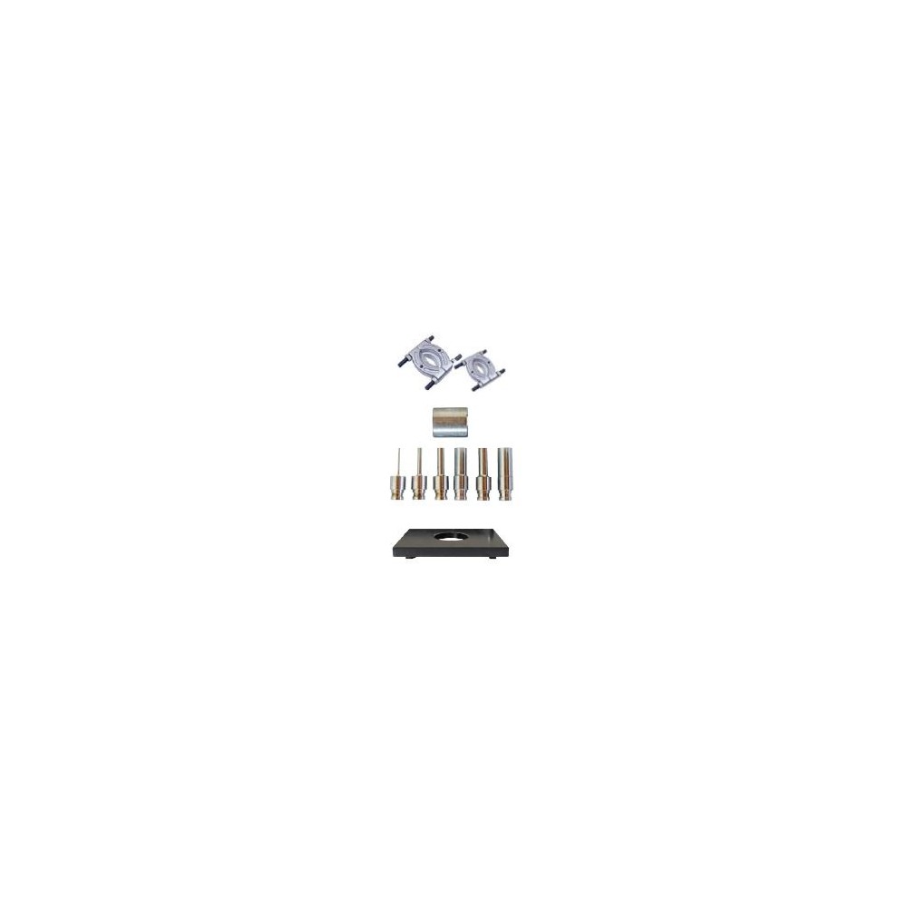 SPIN MARCO TOOLS 03.031.40 SET PUNZONI E PIASTRA PER PRESSA 50T Dinamitek 2