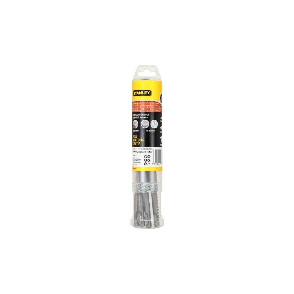 STA54400 SéRIE 3 BURINS SDS PLUS ET LES 2 CONSEILS STANLEY Dinamitek 2