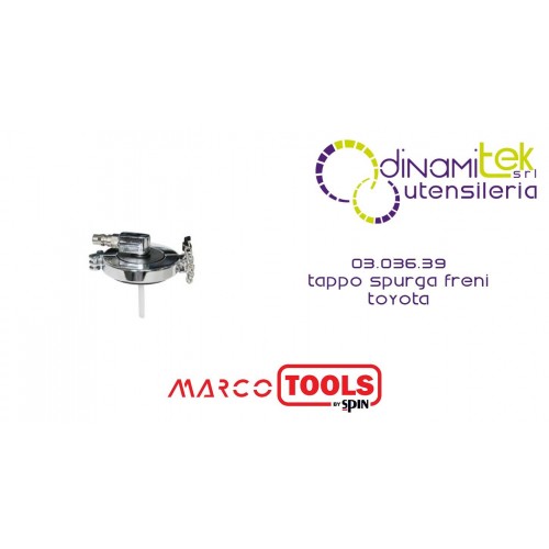 SPIN MARCO TOOLS 03.036.39 TAPPO SPURGA FRENI TOYOTA Dinamitek 1