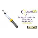 EN8 230V LáMPARA PORTáTIL FLUORESCENTE 230 V SIN CABLE ZECA Dinamitek 1