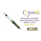 328 230V PORTABLE LAMPE FLUORESCENTE 230 V SANS CâBLE ZECA Dinamitek 1