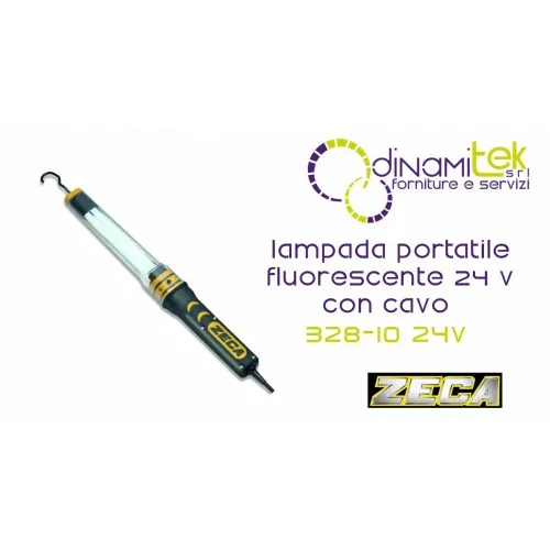328/10 24V-LAMPE-TRAGBARE LEUCHTSTOFFLAMPE 24 V MIT KABEL 10 MT ZECA Dinamitek 1