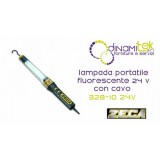 328/10 24V LáMPARA PORTáTIL FLUORESCENTE DE 24 V CON CABLE DE 10 MT ZECA Dinamitek 1