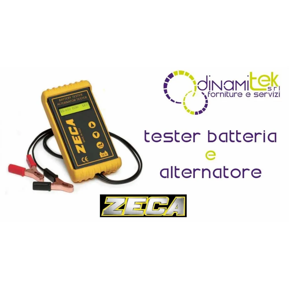 210 TESTER BATTERIE UND LICHTMASCHINE ZECA Dinamitek 1