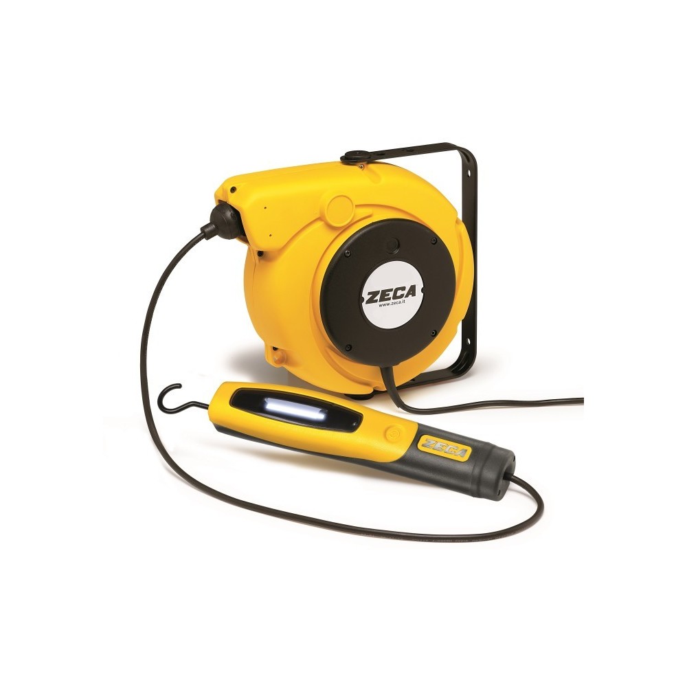 5907/330 24V ENROULEUR DE CâBLE AVEC LAMPE PORTATIVE à LED 330 24 V ZECA Dinamitek 2
