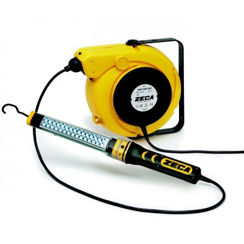 5907/329 230V ENROULEUR DE CâBLE AVEC LED LAMPE PORTATIVE 329 230V ZECA Dinamitek 2