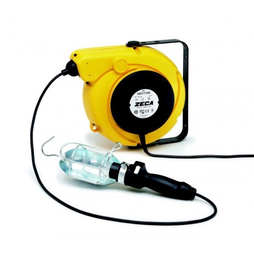 5908/T306 CABLE REEL WITH PORTABLE LAMP T306 AND TRANSFORMER ZECA Dinamitek 2