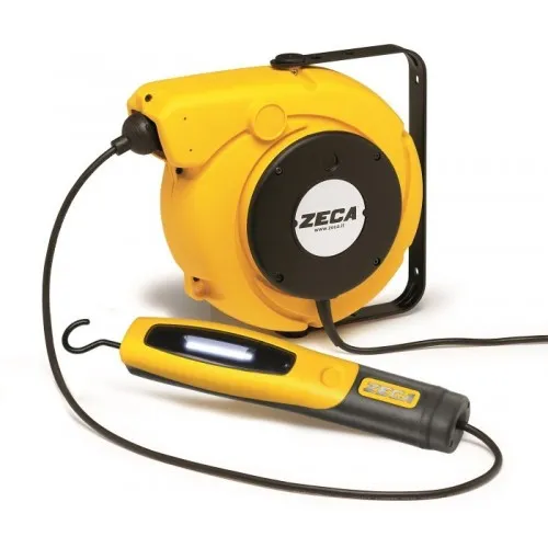 5908/330 CABLE REEL WITH PORTABLE LAMP LED 330 TRANSFORMER, ZECA Dinamitek 2