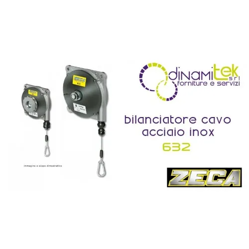632 BALANCER KG 2 - 3 STAINLESS STEEL CABLE ZECA STROKE 1600 MM
