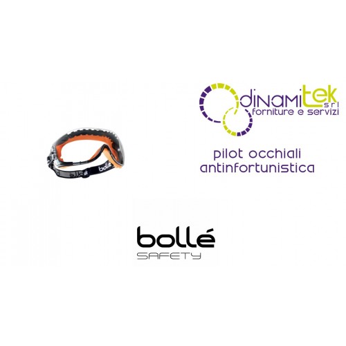 GLASSES SAFETY WEAR PILOT BOLLE' SAFETY Dinamitek 1