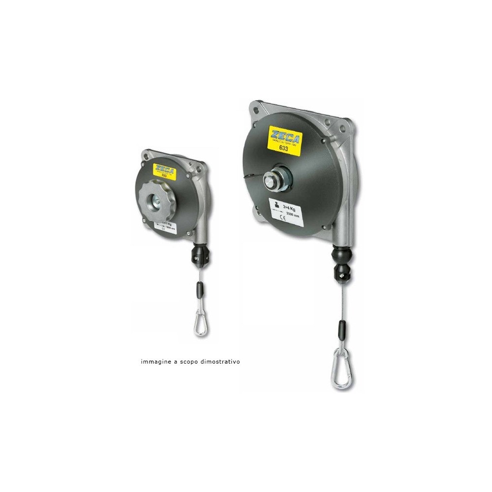 636-DUTY, STAINLESS STEEL CABLE ZECA STROKE 2500 MM - 8 KG - 10 Dinamitek 2