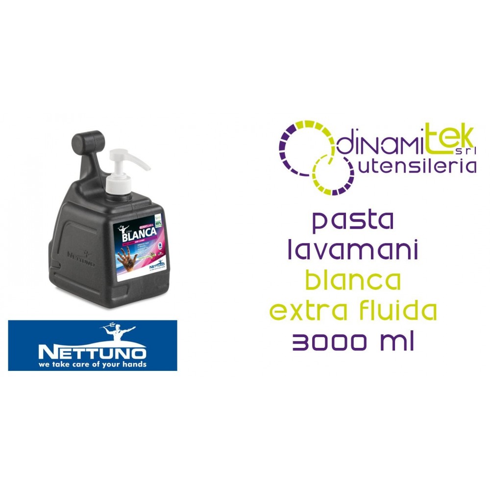 NETTUNO PASTA LAVAMANI LINEA BLANCA EXTRA FLUIDA T-BOX 3000 ml Dinamitek 1
