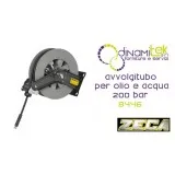 8446 SCHLAUCHAUFROLLER ZECA SERIE 8400 FüR öL UND WASSER BEI 200 BAR SCHLAUCH BLAU M 15 - DIAM INT-ROHR 10 MM Dinamitek 1