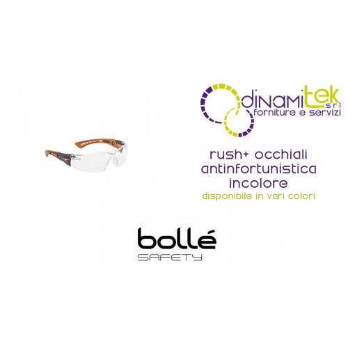 GAFAS DE ANTINFORTUNISTICIOLORE RUSH+ INC BOLLE' SAFETY Dinamitek 1