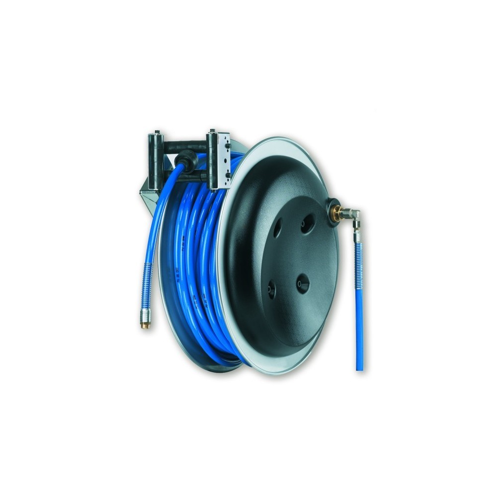 8951 HOSE REEL ZECA SERIES, 8900 FOR AIR AND WATER 10 BAR-HOSE 10 M - DIAM INT PIPE 25 MM Dinamitek 2