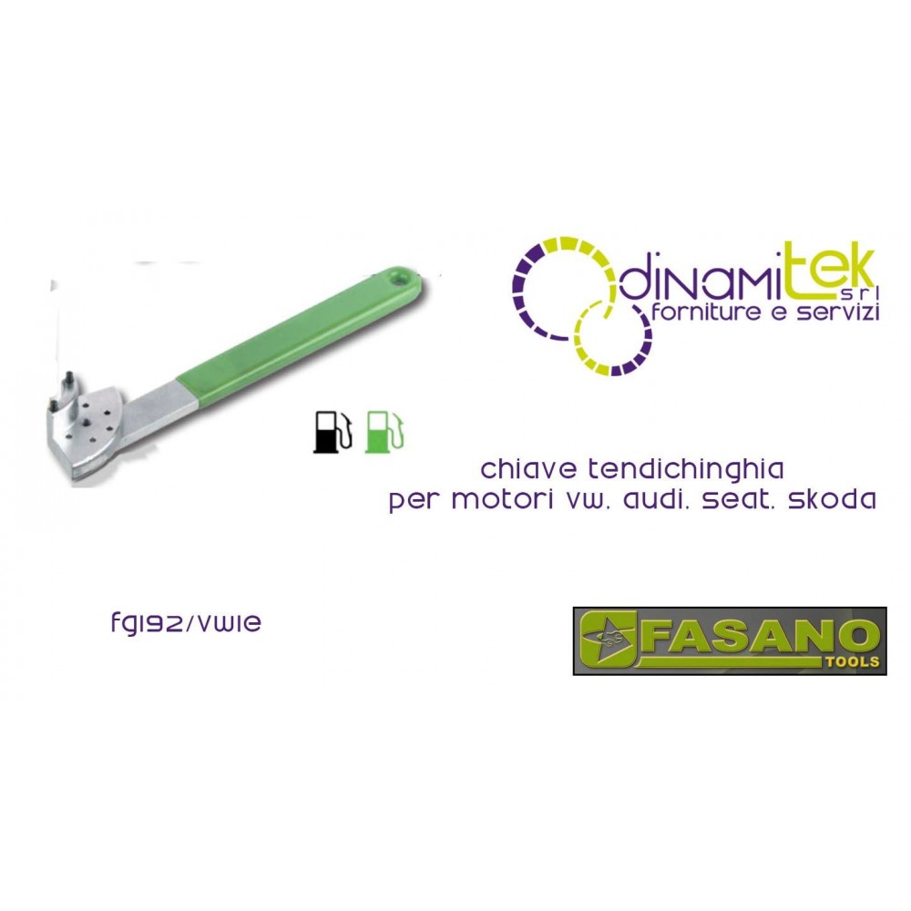 CLé TENDICHINGHIA POUR LES MOTEURS VW, AUDI, SEAT, SKODA FASANO OUTILS Dinamitek 1