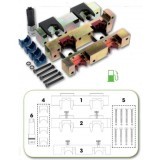 RéGLER LE VERROUILLAGE/ALIGNEMENT CAMES FASANO OUTILS POUR MOTEUR MERCEDES BENZ 1.6/2.0 Dinamitek 2