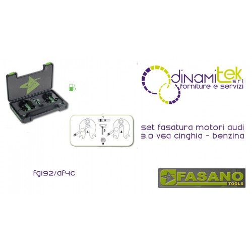 PHASE DE MOTEURS AUDI FASANO OUTILS 3.0 V6A CEINTURE - ESSENCE Dinamitek 1