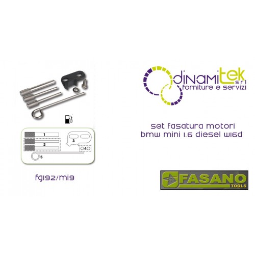 PHASE DE MOTEURS BMW MINI FASANO OUTILS 1.6 DIESEL W16D Dinamitek 1