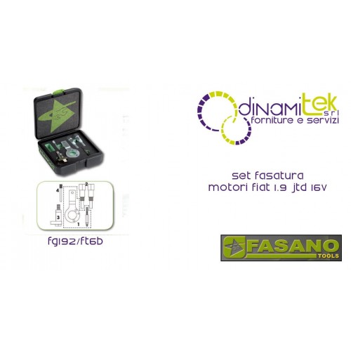 FONCTION DE RéGLAGE FIAT MOTEURS DE FASANO OUTILS 1.9 JTD 16V Dinamitek 1