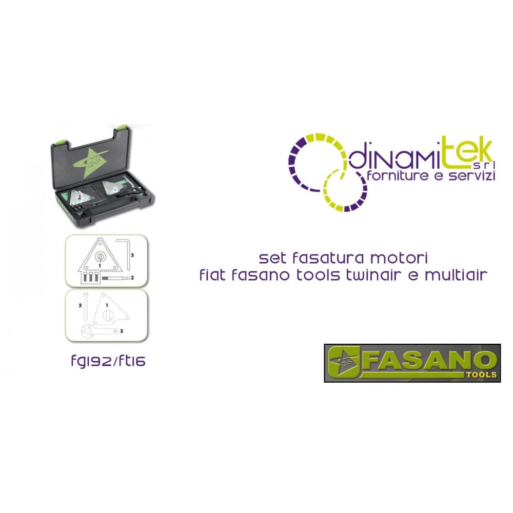 FONCTION DE RéGLAGE FIAT MOTEURS DE FASANO OUTILS ET MULTIAIR Dinamitek 1
