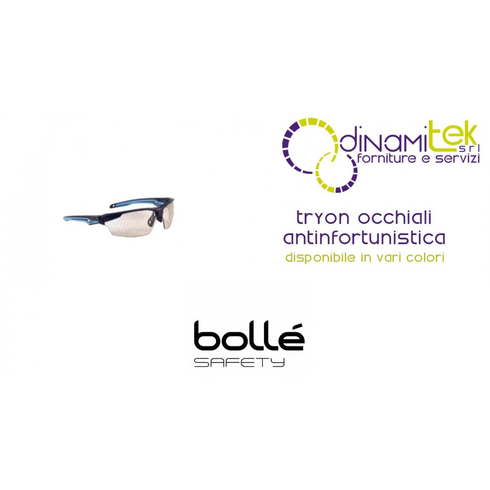 TRYOPOL | Occhiali Anti Appannamento Bolle Safety TRYON Con Lenti Col. Fumo , Resistenti Ai Graffi | RS - Foto 3
