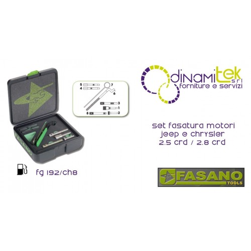PHASE DE MOTEURS, JEEP ET CHRYSLER FASANO OUTILS DE 2.5 CRD / 2.8 CRD Dinamitek 1