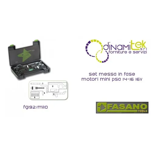 SET-PHASEN-MOTOREN, MINI, PSA FASANO TOOLS 1.4, 1.6 16V N12&N14 Dinamitek 1