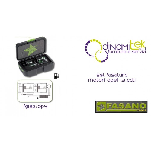 PHASE DE MOTEURS OPEL FASANO OUTILS 1.3 CDTI Dinamitek 1