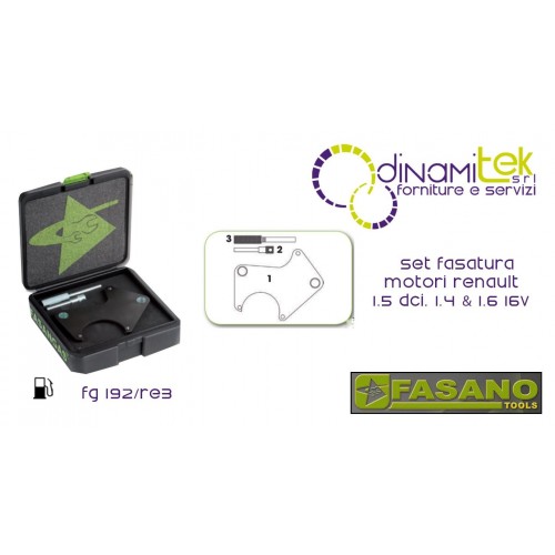 PHASE DE MOTEURS RENAULT FASANO OUTILS 1.5 DCI, 1.4 ET 1.6 16V Dinamitek 1