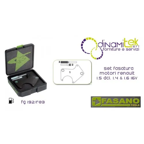 FASE DE MOTORES DE RENAULT FASANO TOOLS 1.5 DCI, 1.4 Y 1.6 16V Dinamitek 1