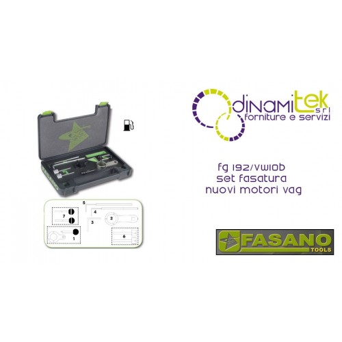 SET DE CALAGE DE L'ALLUMAGE SUR LES NOUVEAUX MOTEURS VAG FASANO OUTILS 1.4, 1.6, 2.0 TDI CR Dinamitek 1