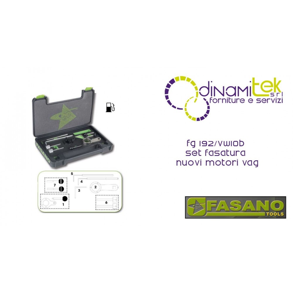 SET DE CALAGE DE L'ALLUMAGE SUR LES NOUVEAUX MOTEURS VAG FASANO OUTILS 1.4, 1.6, 2.0 TDI CR Dinamitek 1
