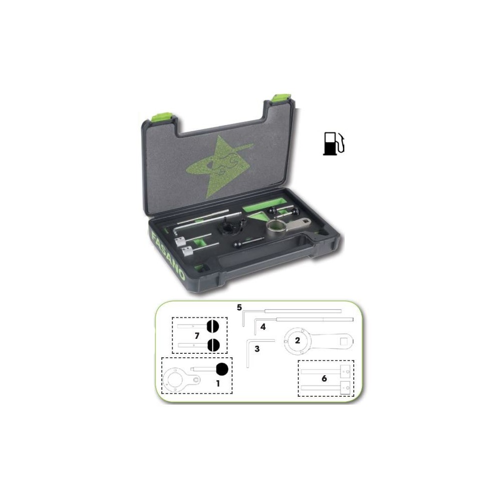 SET DE CALAGE DE L'ALLUMAGE SUR LES NOUVEAUX MOTEURS VAG FASANO OUTILS 1.4, 1.6, 2.0 TDI CR Dinamitek 2