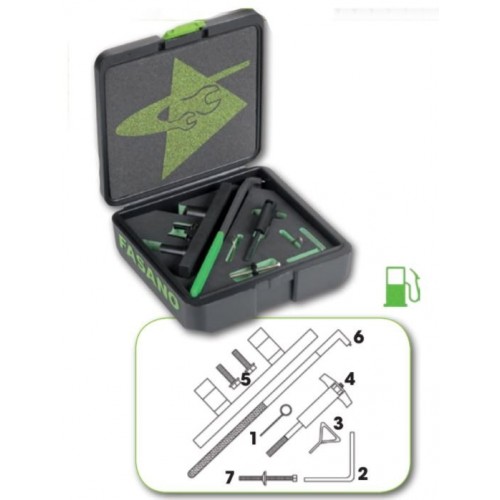SET MESSA IN FASE MOTORI VW/AUDI FASANO TOOLS 2.0 FSI & TFSI CATENA DELLA DISTRIBUZIONE NELLA TESTATA Dinamitek 2