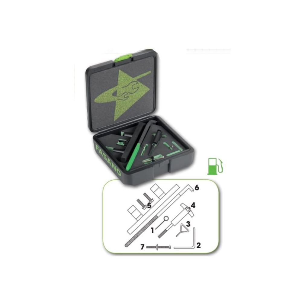 SET MESSA IN FASE MOTORI VW/AUDI FASANO TOOLS 2.0 FSI & TFSI CATENA DELLA DISTRIBUZIONE NELLA TESTATA Dinamitek 2