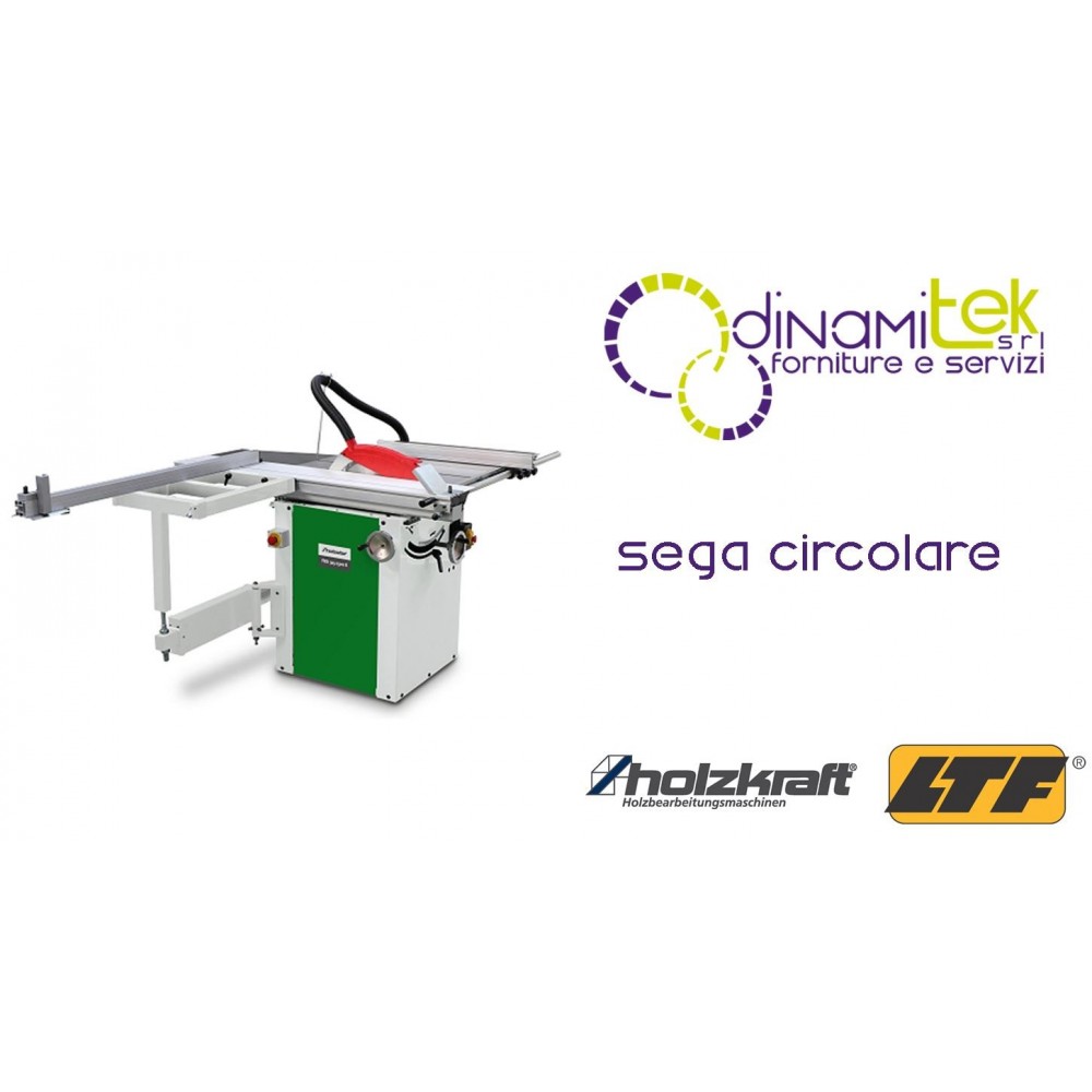 HOLZKRAFT - HOL5900315 - CIRCULAR SAW MODEL FKS 315-1500 AND - FULL ACCESSORIES - MAX BLADE DIAMETER 315 MM Dinamitek 1