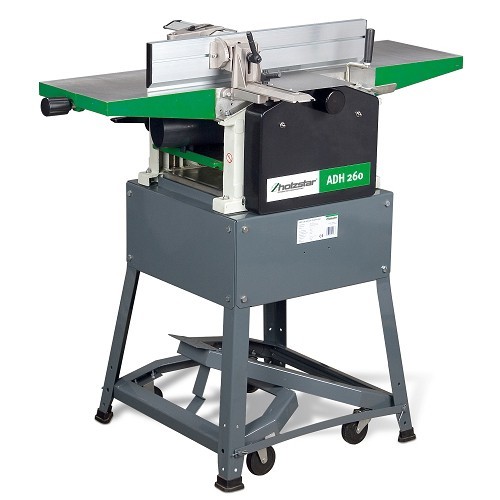 HOLZKRAFT - HOL5903260 - PLANER COMBINED WIRE AND THICKNESS MODEL ADH260 - SIZE FIXED TABLE 1030X280 MM Dinamitek 4