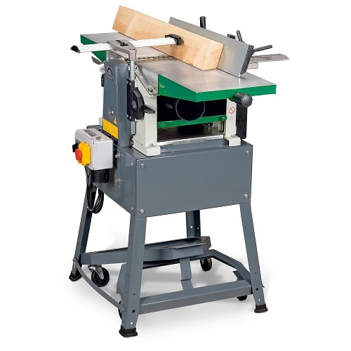 HOLZKRAFT - HOL5903260 - PLANER COMBINED WIRE AND THICKNESS MODEL ADH260 - SIZE FIXED TABLE 1030X280 MM Dinamitek 5