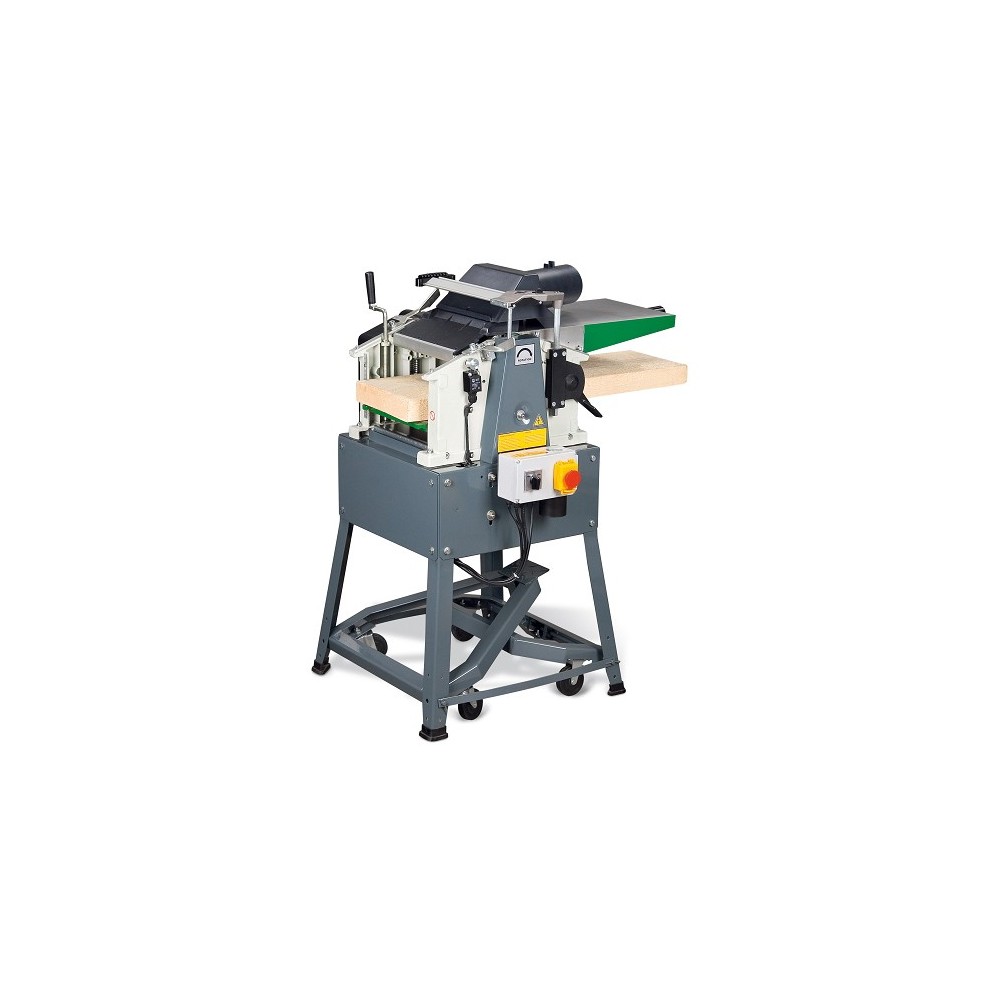 HOLZKRAFT - HOL5903260 - PLANER COMBINED WIRE AND THICKNESS MODEL ADH260 - SIZE FIXED TABLE 1030X280 MM Dinamitek 6