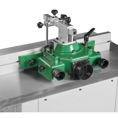 HOLZKRAFT - HOL5902000 - MILLING MACHINE, MODEL TF 200 SE, WITH SLIDING TABLE AND SPINDLE SWIVEL - SIZE 1000X360 MM Dinamitek 7