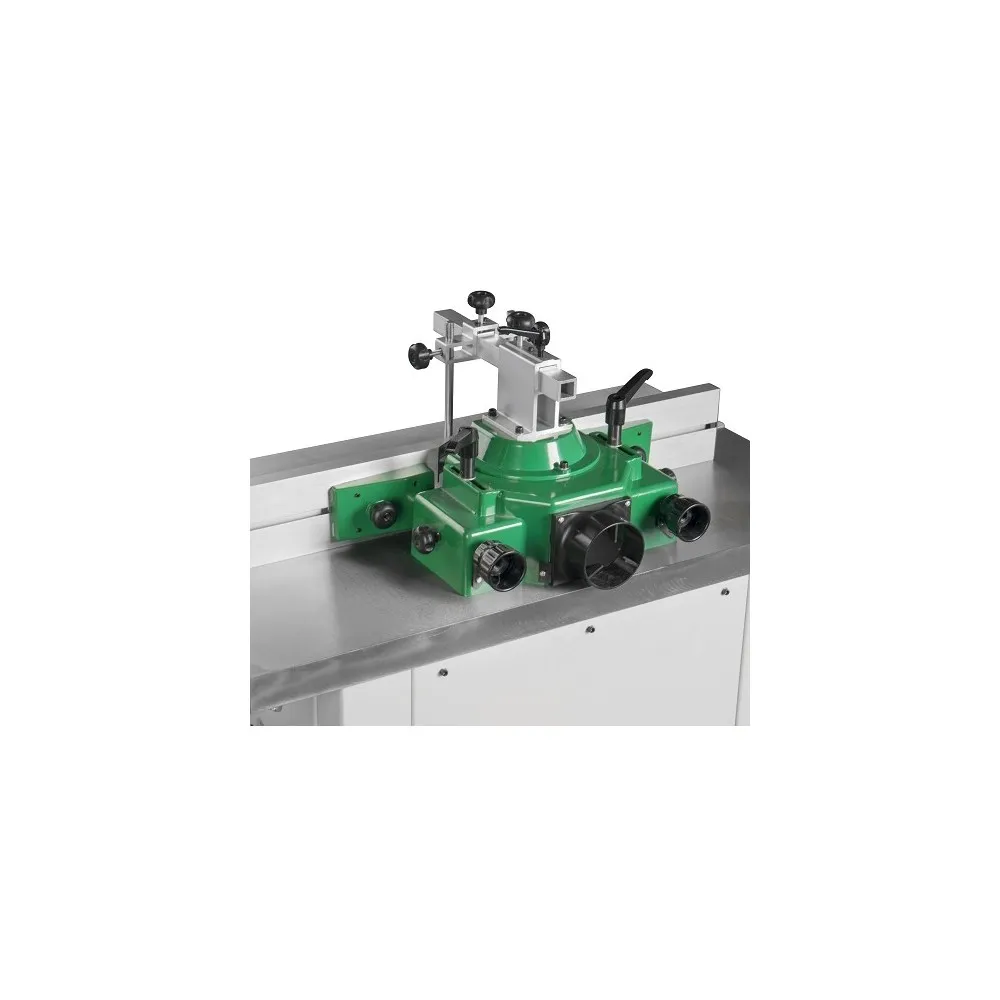 HOLZKRAFT - HOL5902000 - FRäSMASCHINE, MODELL TF 200 SE, MIT SCHIEBETISCH, SPINDEL SCHWENKBAR - GRößE 1000X360 MM Dinamitek 7