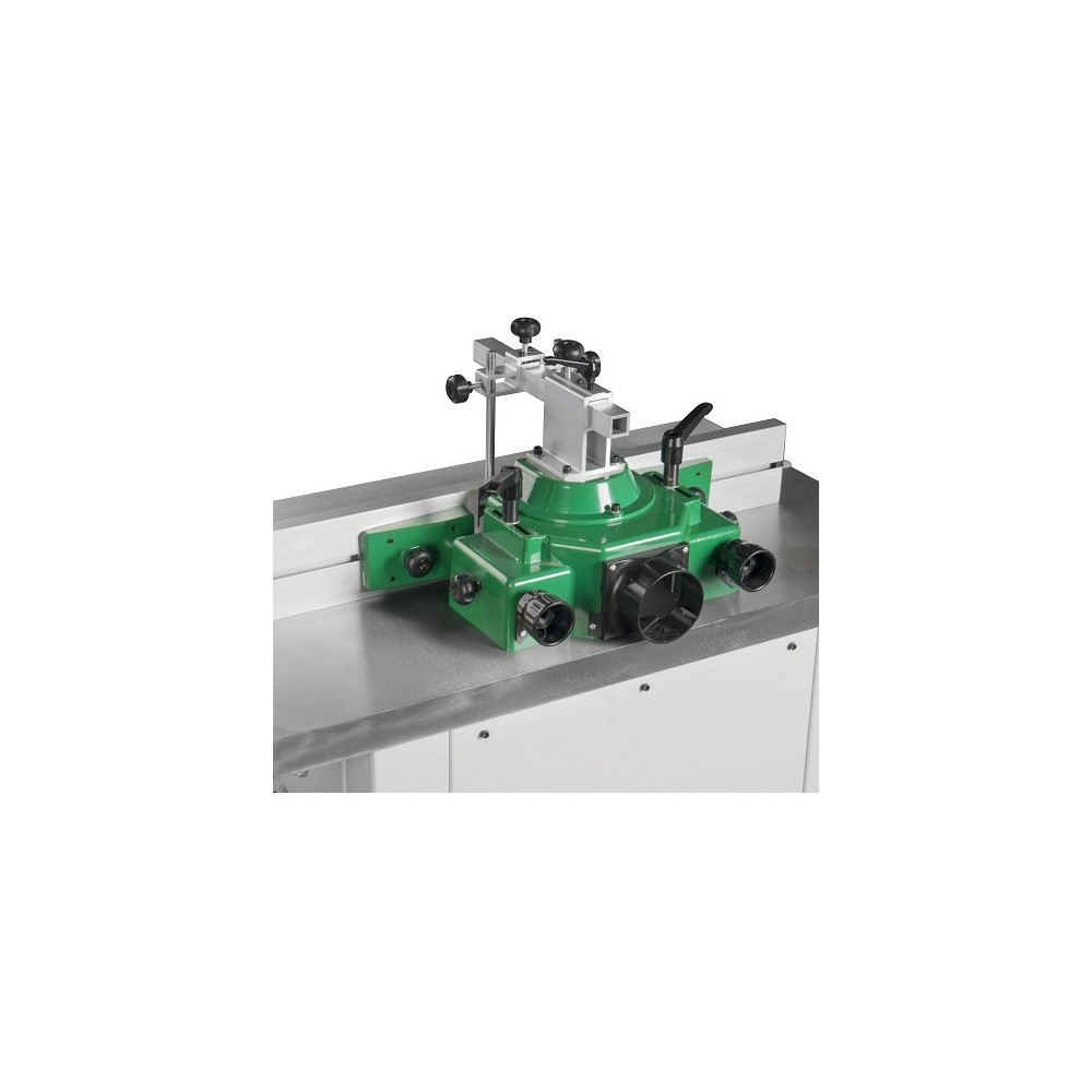 HOLZKRAFT - HOL5902000 - MILLING MACHINE, MODEL TF 200 SE, WITH SLIDING TABLE AND SPINDLE SWIVEL - SIZE 1000X360 MM Dinamitek 7