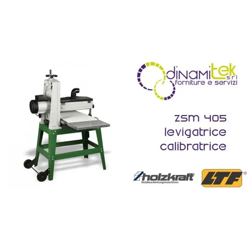 HOLZKRAFT - HOL5901405 - LIJADORA-LIJADORA MODELO ZSM 405 - 230 V - SUPERFICIE PARA SER TRABAJADO 60X405 MM Dinamitek 1