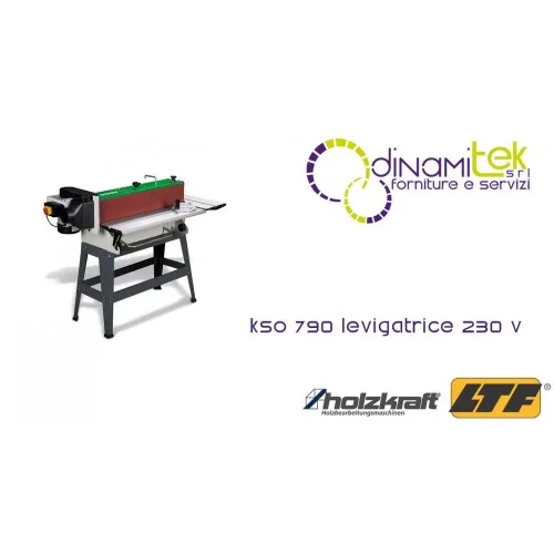 HOLZKRAFT - HOL5900791 - SANDER-230-V-MODELL KSO 790 - ABMESSUNGEN ABRASIVE BAND 2010X152 MM Dinamitek 1