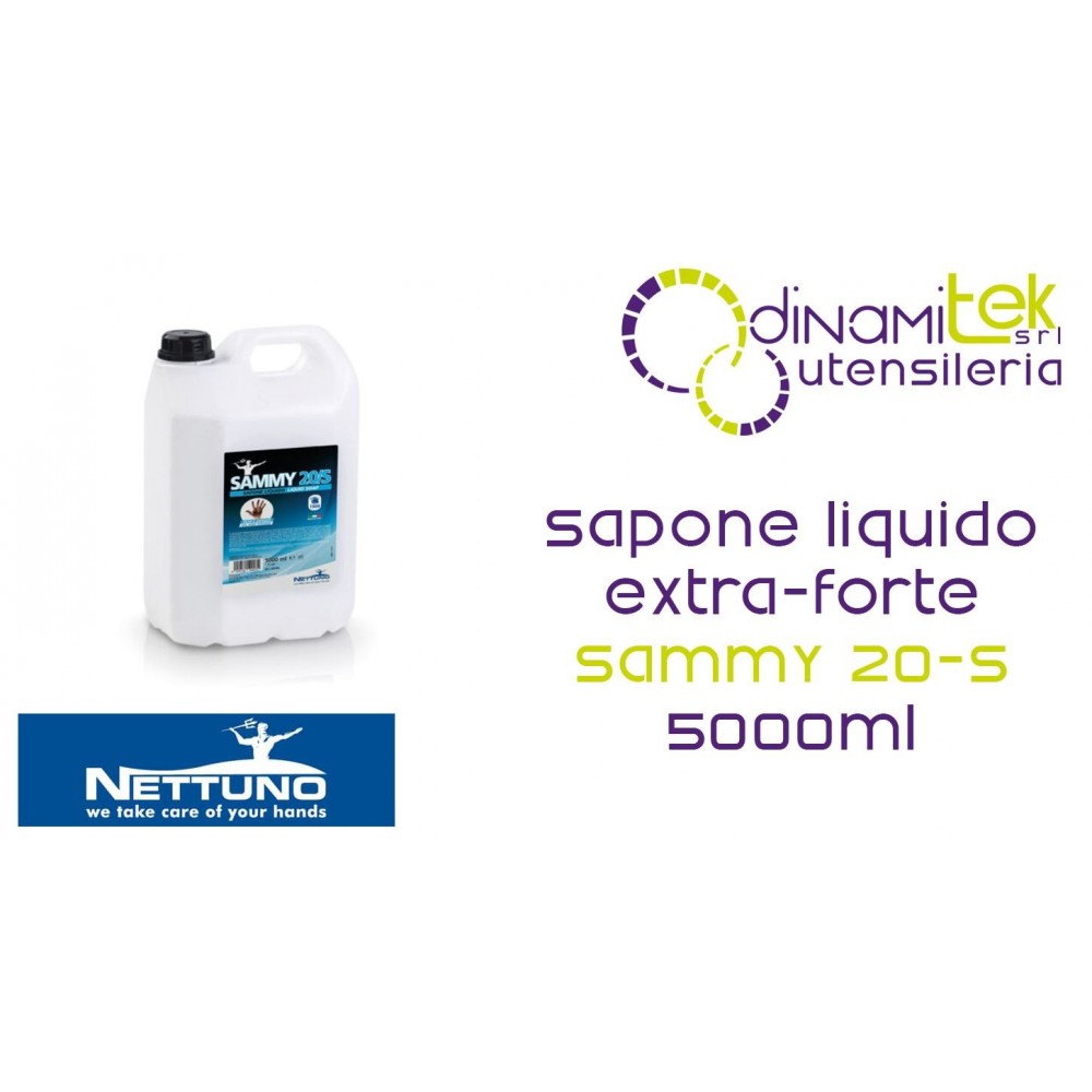 NETTUNO SAPONE LIQUIDO EXTRA-FORTE SAMMY 20-S 5000ML Dinamitek 1